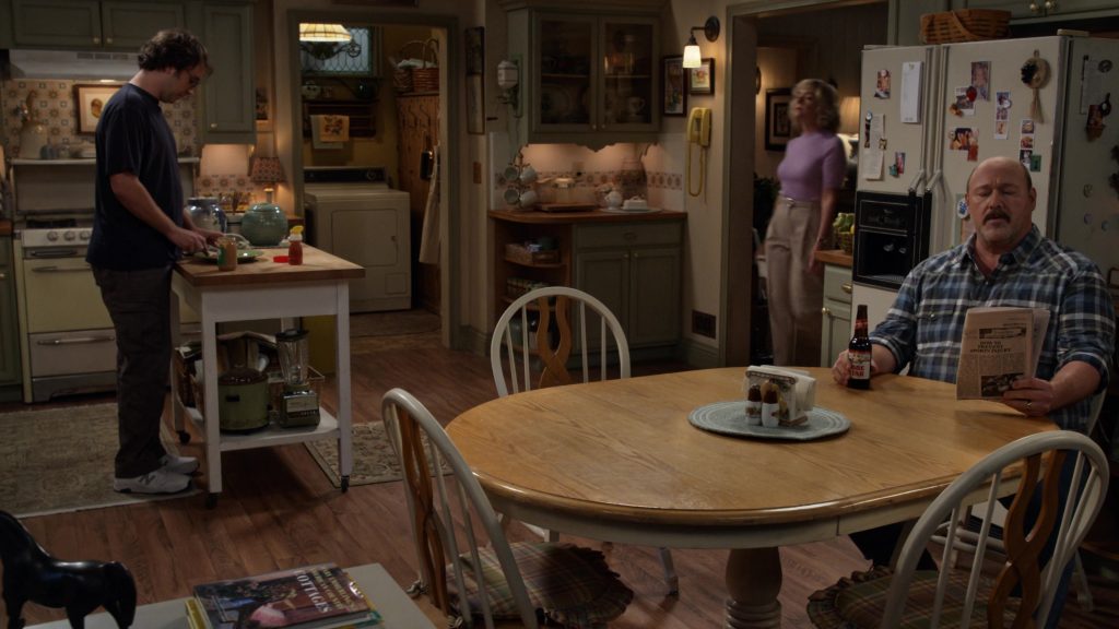 New Balance Shoes and Lone Star Beer in Georgie & Mandy's First Marriage S01E04 “Todd's Mom” (2024) (Image 1)