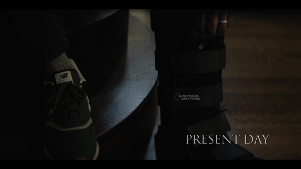 New Balance Shoes and United Ortho in Emperor of Ocean Park S01E10 (2024) (Image 2)