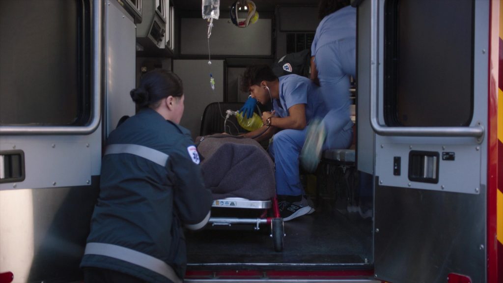 New Balance Shoes in Grey's Anatomy S20E01 “We've Only Just Begun” (2024) (Image 1)