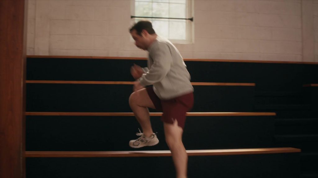 New Balance Shoes in Stumble S01E06 “The Tell-Tale Slurp” (2025) (Image 1)