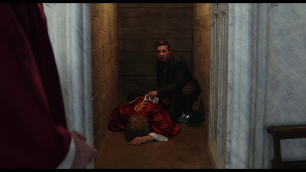 New Balance Shoes in Wake Up Dead Man – A Knives Out Mystery (2025) (Image 1)
