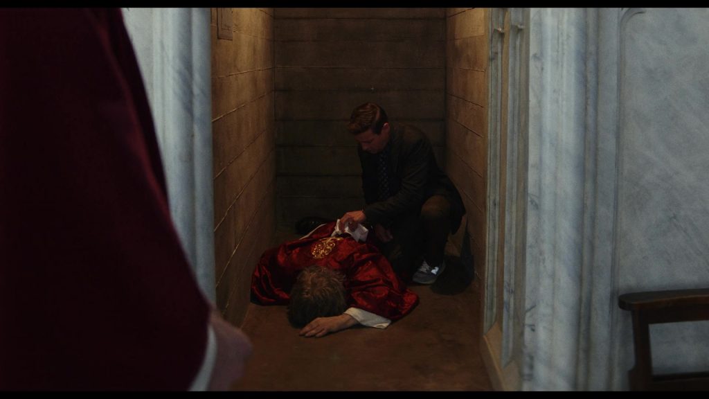 New Balance Shoes in Wake Up Dead Man – A Knives Out Mystery (2025) (Image 2)