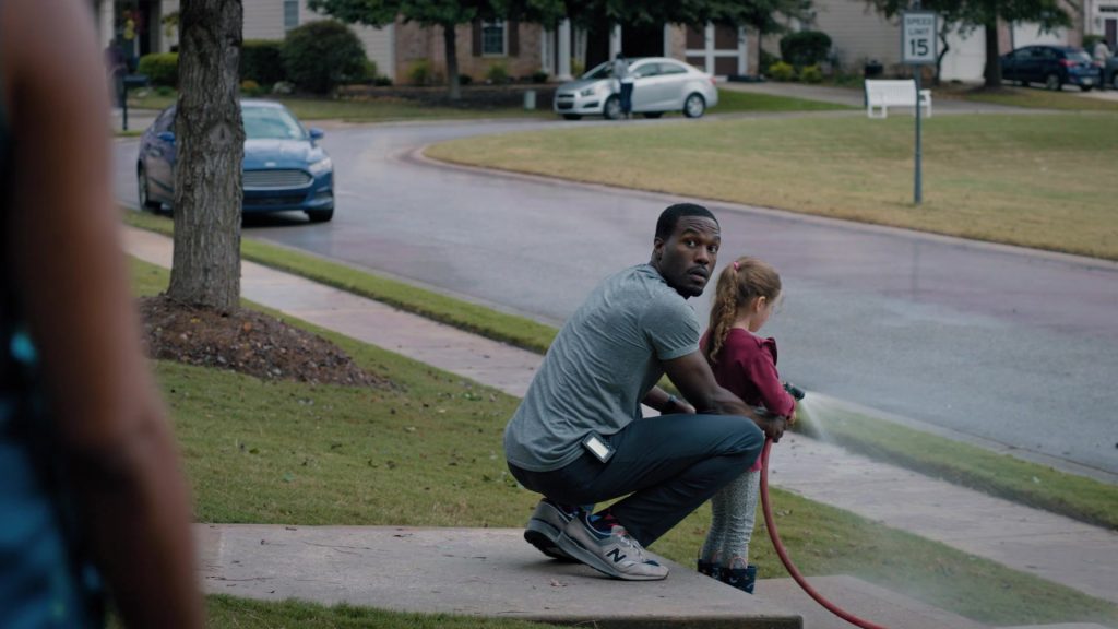 New Balance Shoes in Watchmen Season 1 Episode 1 “Pilot” (2019) (Image 1)
