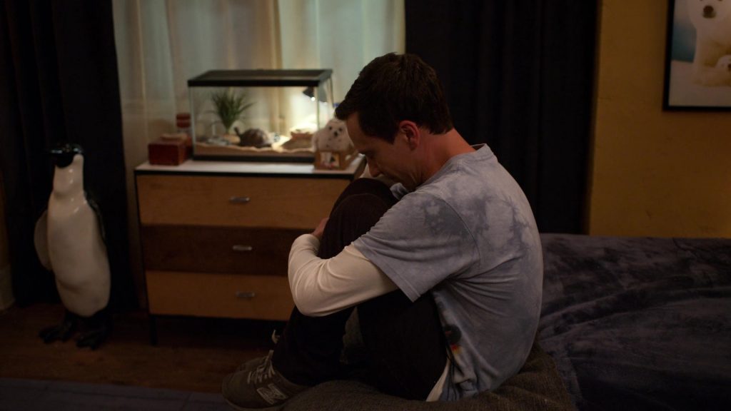 New Balance Shoes of Keir Gilchrist as Sam Gardner in Atypical S04E09 “Player's Ball” (2021) (Image 1)