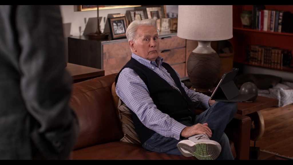 New Balance Shoes of Martin Sheen as Robert Hanson in Grace and Frankie S07E15 “The Fake Funeral” (2022) (Image 1)