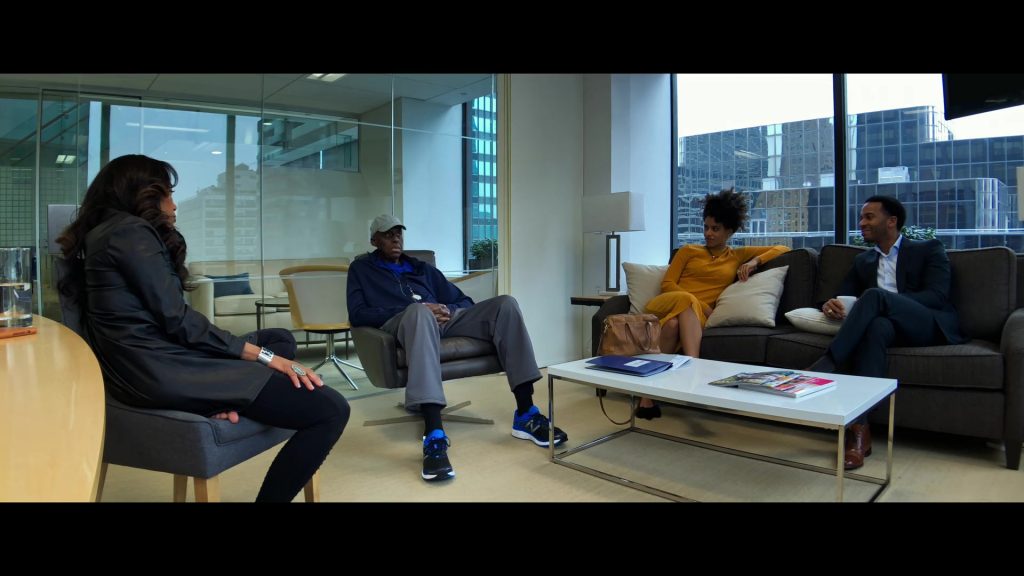New Balance Sneakers Worn by Bill Duke in High Flying Bird (2019) (Image 2)