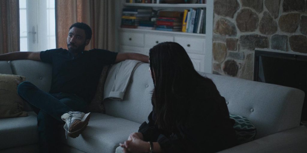 New Balance Sneakers Worn by Donald Glover as John Smith in Mr. & Mrs. Smith S01E06 “Couples Therapy (Naked & Afraid)” (2024) (Image 1)
