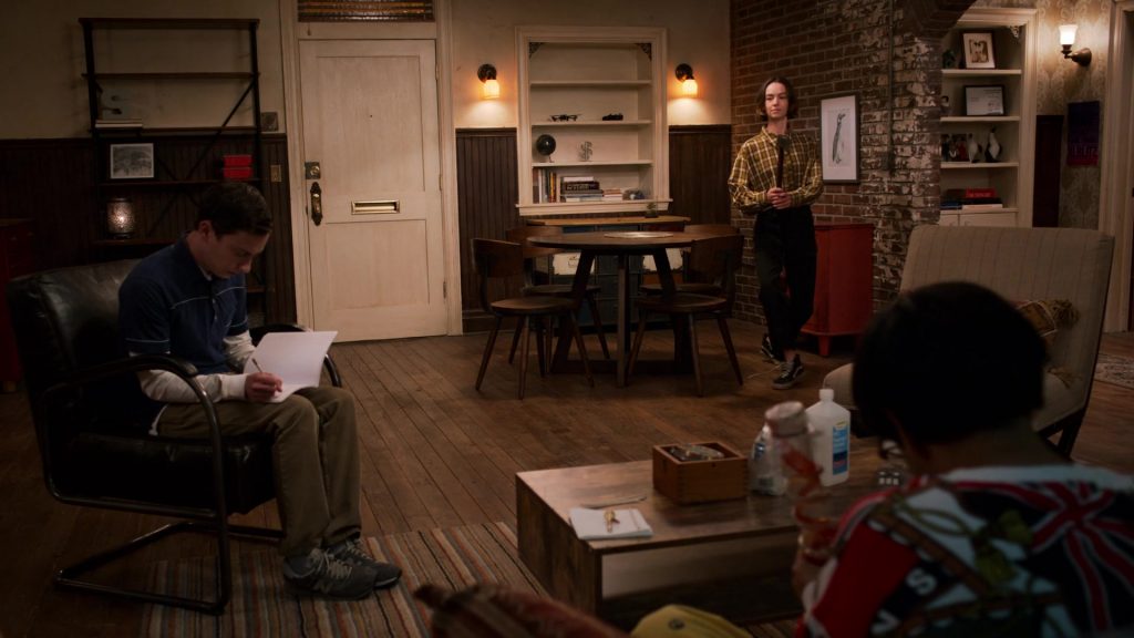 New Balance Sneakers Worn by Keir Gilchrist as Sam Gardner in Atypical S04E04 “Starters and Endings” (2021) (Image 1)