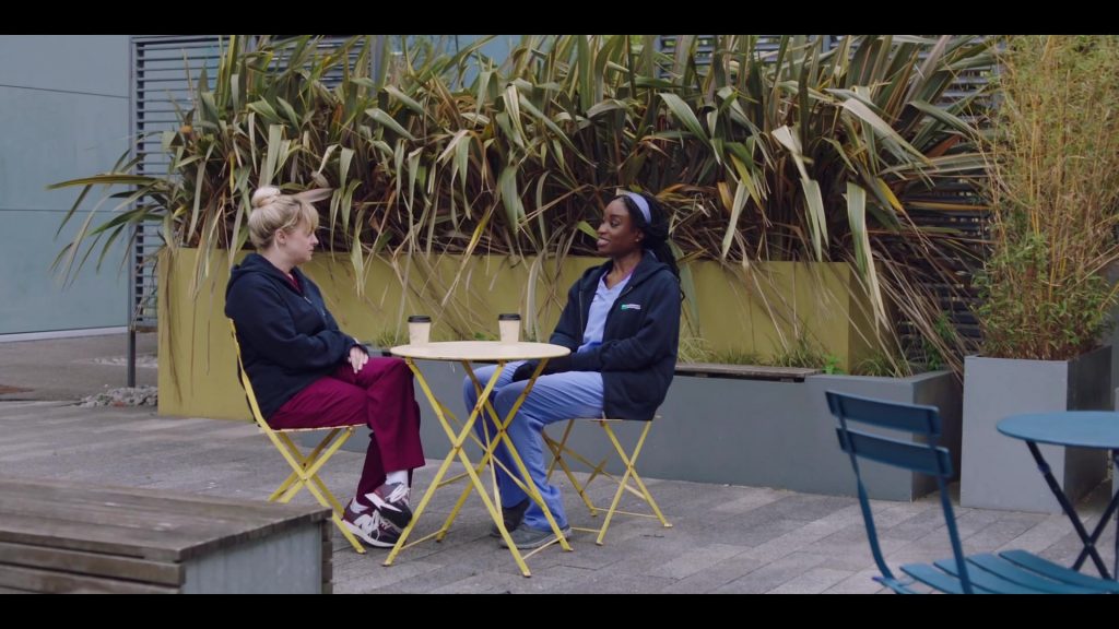 New Balance Sneakers in Casualty S39E20 “Internal Affairs – Episode 2” (2025) (Image 4)