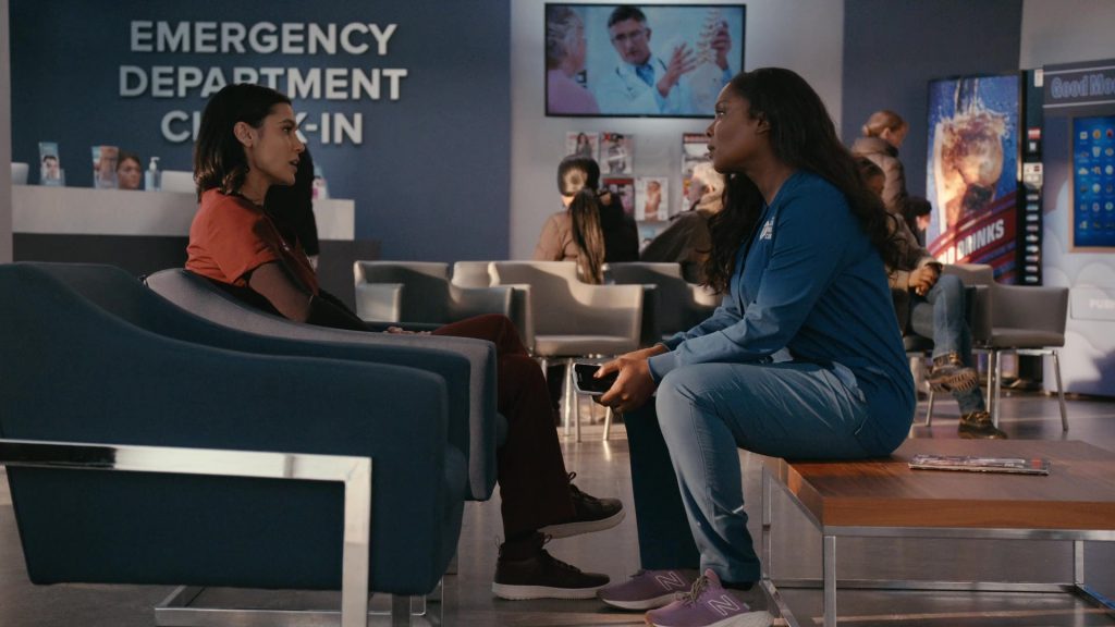 New Balance Sneakers in Chicago Med S09E04 “These Are Not the Droids You Are Looking For” (2024) (Image 1)