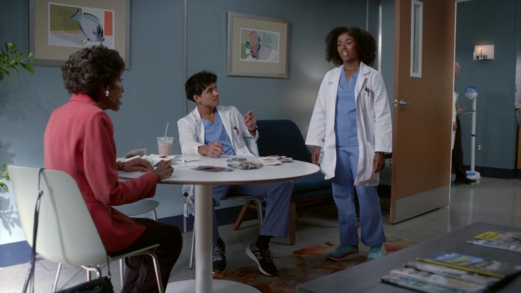 New Balance Sneakers in Grey's Anatomy S19E03 “Let's Talk About Sex” (2022) (Image 1)