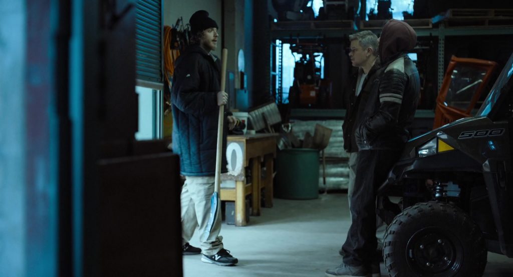 New Balance Sneakers in The Instigators (2024) (Image 1)