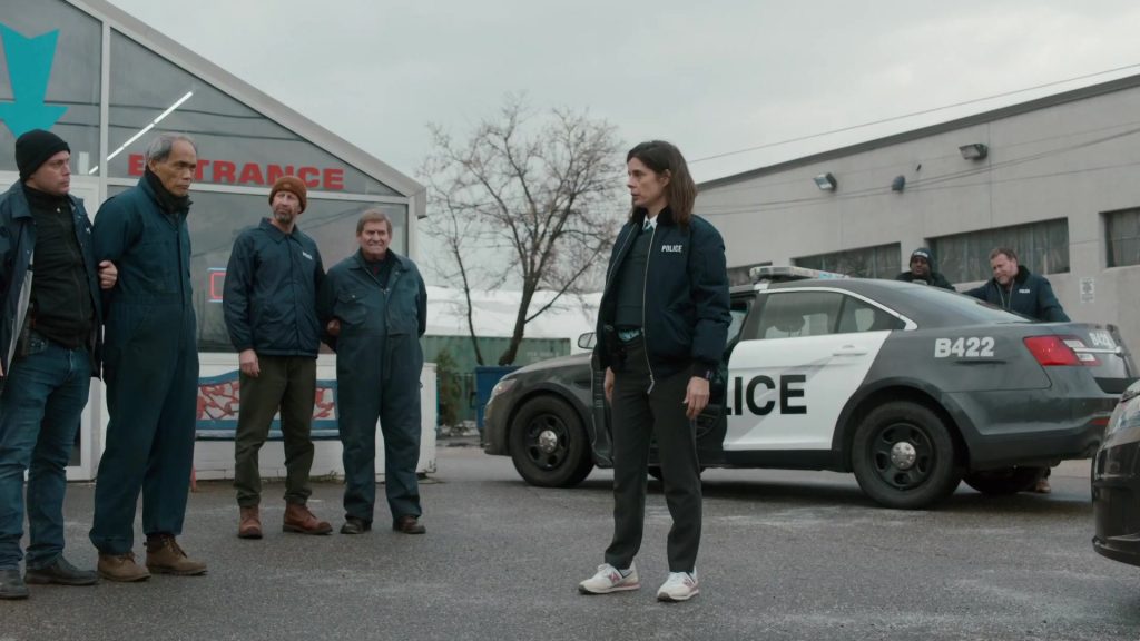 New Balance Sneakers of Cast Member Meredith MacNeill as Sam Wazowski in Pretty Hard Cases S01E07 “Ritz” (2021) (Image 2)