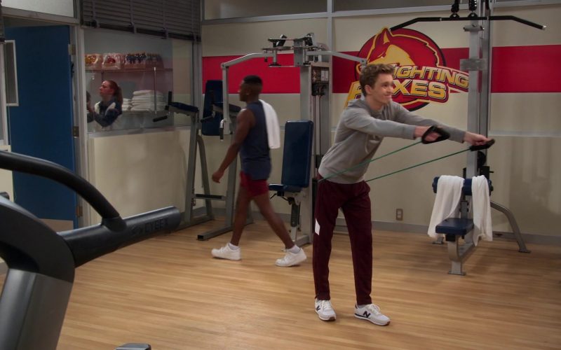 New Balance Sneakers of Gavin Lewis as Luke Burrows in Head of the Class S01E04 “The Stare-Master” (2021) (Image 1)
