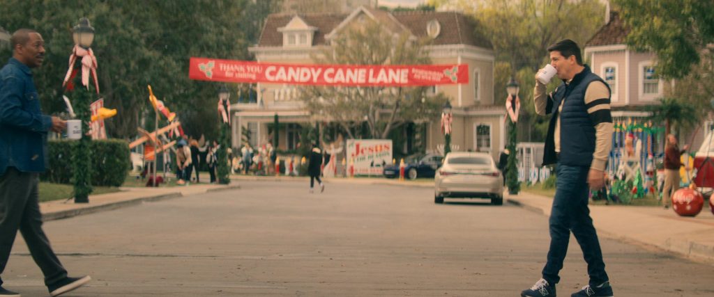 New Balance Sneakers of Ken Marino as Bruce in Candy Cane Lane (2023) (Image 2)