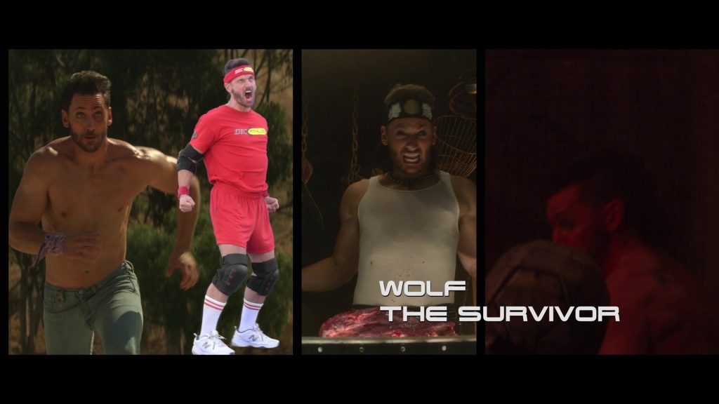 New Balance White Shoes Worn by Derek Wilson as Wolf in Future Man S03E01 “The Precipice of Yesterday” (2020) (Image 2)