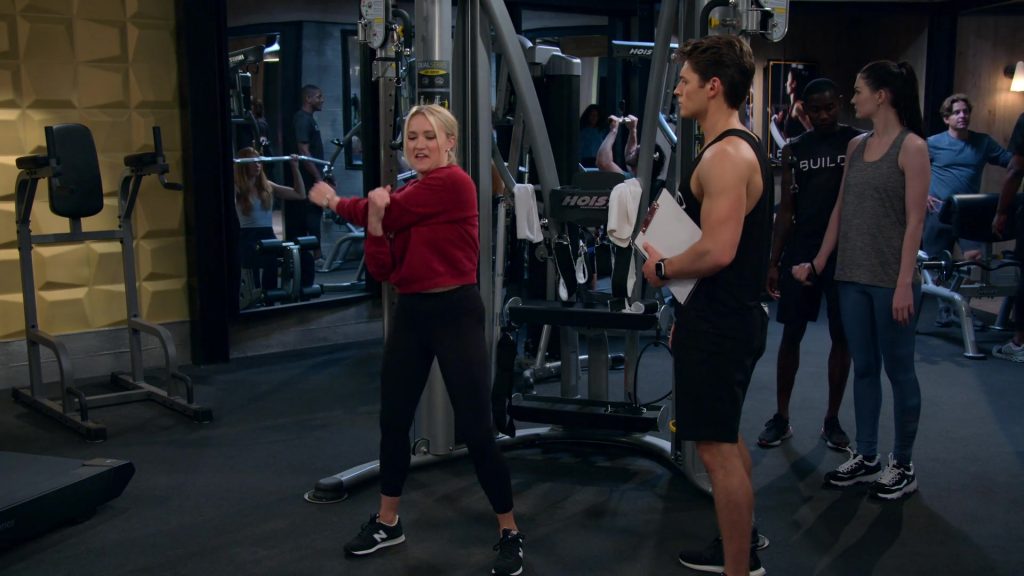 New Balance Women's Sneakers Worn by Emily Osment as Chelsea in Pretty Smart S01E09 “Seriously though! Chelsea has writer's block!” (2021) (Image 1)