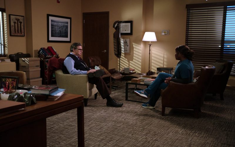 New Balance Women's Sneakers Worn by Marlyne Barrett as Maggie Lockwood in Chicago Med S06E05 “When Your Heart Rules Your Head” (2021) (Image 1)
