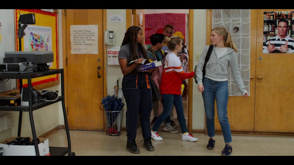 New Balance Women's Sneakers of Hadley Robinson as Vivian Carter in Moxie (2021) (Image 1)