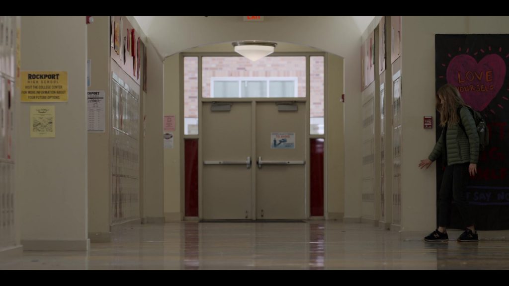 New Balance Women's Sneakers of Hadley Robinson as Vivian Carter in Moxie (2021) (Image 2)