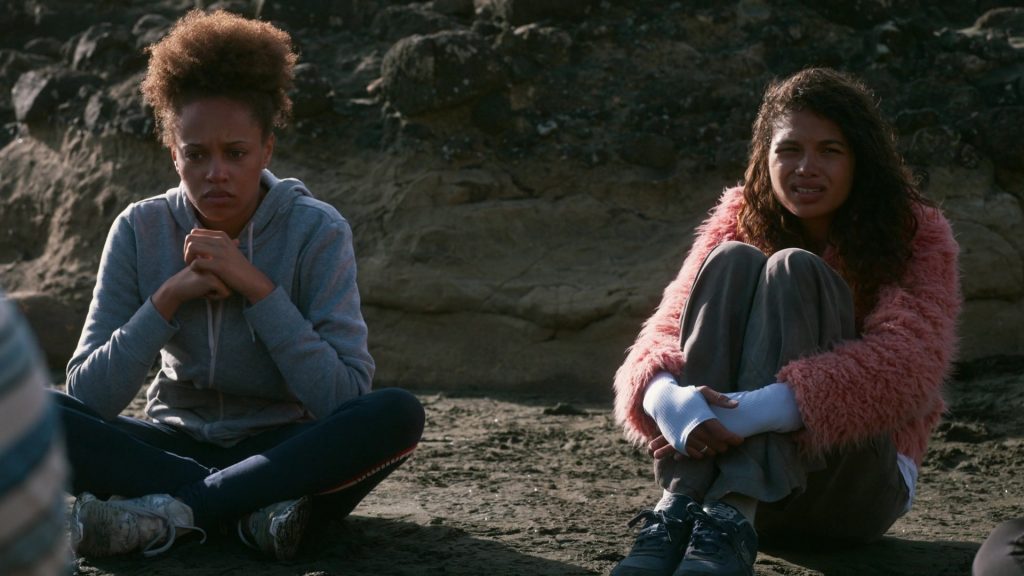 New Balance Women's Sneakers of Helena Howard as Nora Reid in The Wilds S01E03 “Day Three” (2020) (Image 2)