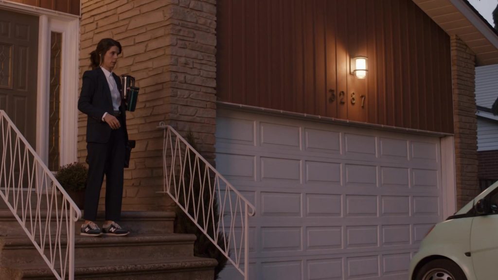 New Balance Women's Sneakers of Meredith MacNeill as Sam Wazowski in Pretty Hard Cases S01E01 “Bananas” (2021) (Image 3)