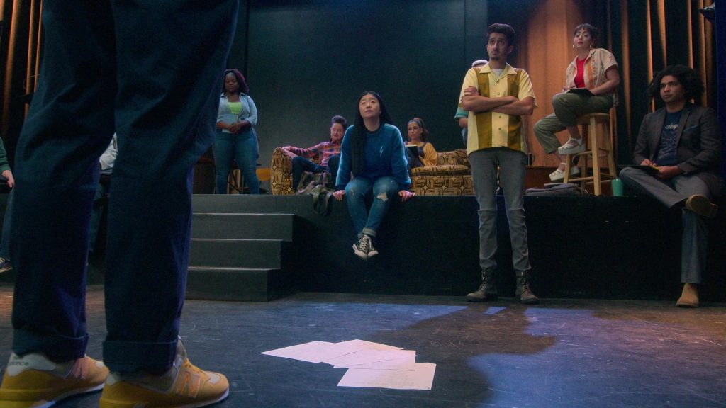New Balance Yellow Sneakers in Good Trouble S03E14 “Picks and Strikes” (2021) (Image 1)