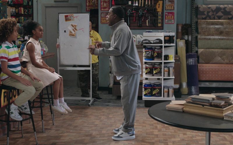 New Balance and Alexander McQueen Oversized Sneakers in Crutch S01E04 “Hope in Harlem” (2025) (Image 1)
