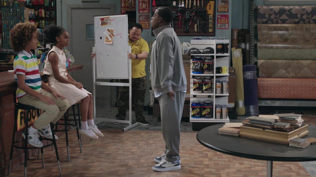 New Balance and Alexander McQueen Oversized Sneakers in Crutch S01E04 “Hope in Harlem” (2025) (Image 2)