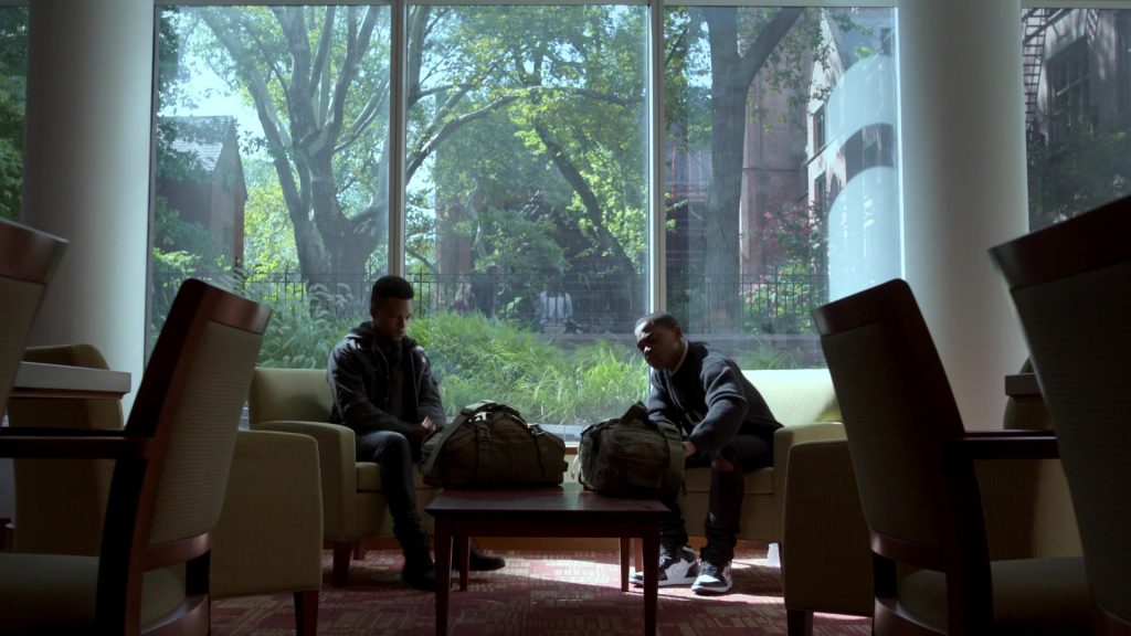 Nike AJ 1 High Top Sneakers Worn by Michael Rainey Jr. as Tariq St. Patrick in Power Book II - Ghost S02E10 “Love and War” (2022) (Image 1)