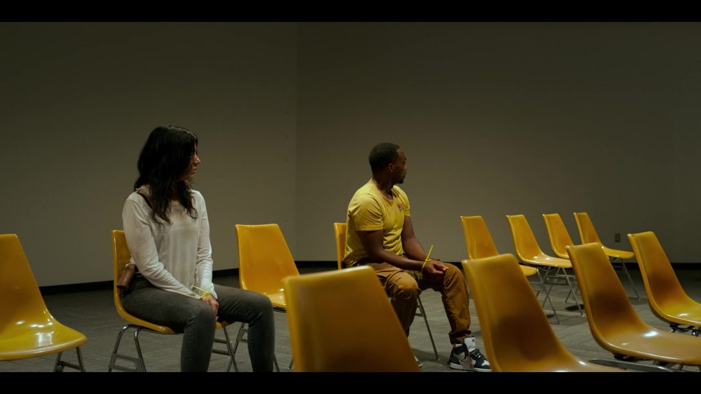 Nike AJ 1 Retro High Sneakers of Anthony Mackie as John Doe in Twisted Metal S01E03 “NTHLAW1” (2023) (Image 1)