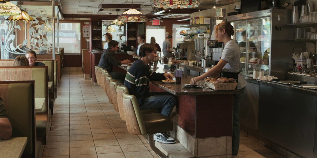 Nike AJ 1 Sneakers Worn by Jacob Ward as Matthew ‘Sticks' Russo in Somewhere in Queens (2022) (Image 1)