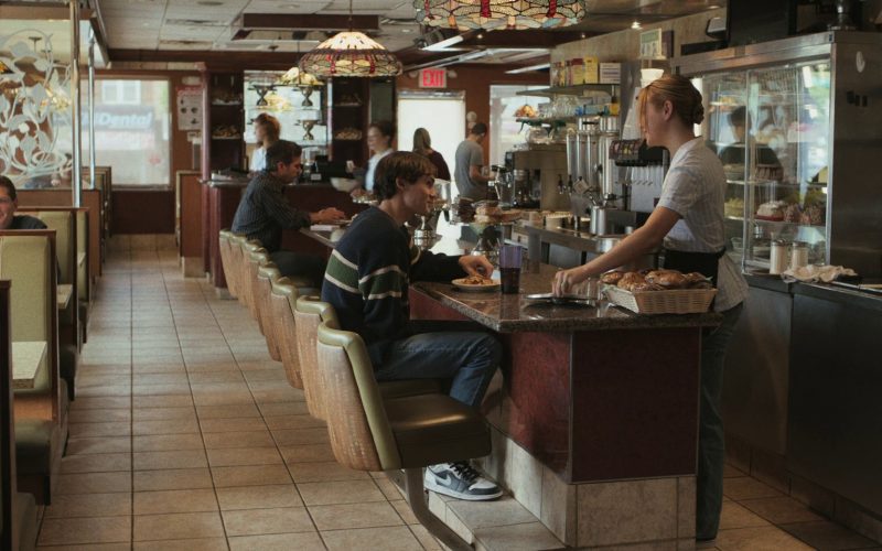 Nike AJ 1 Sneakers Worn by Jacob Ward as Matthew ‘Sticks' Russo in Somewhere in Queens (2022) (Image 1)