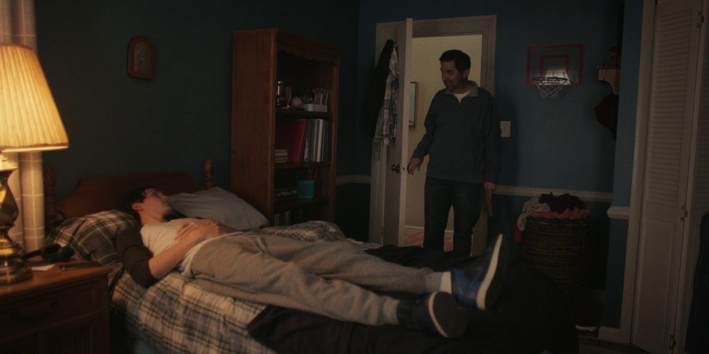 Nike AJ 1 Sneakers Worn by Jacob Ward as Matthew ‘Sticks' Russo in Somewhere in Queens (2022) (Image 2)