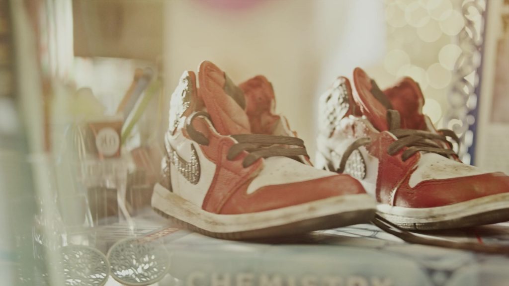 Nike AJ 1 Sneakers in Doogie Kameāloha, M.D. S01E01 “Aloha – The Hello One” (2021) (Image 1)