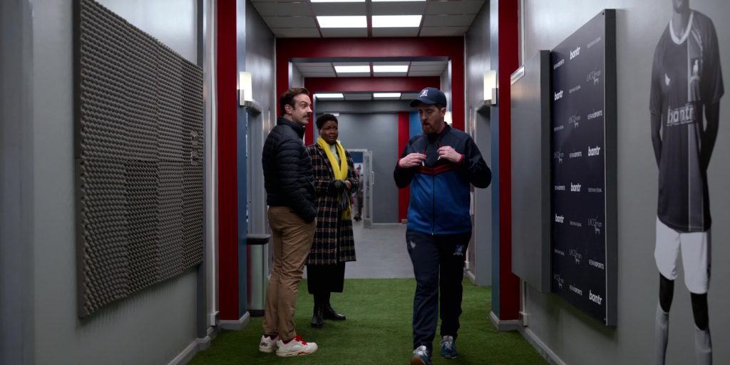 Nike AJ 5 Sneakers of Jason Sudeikis in Ted Lasso S02E05 “Rainbow” (2021) (Image 1)