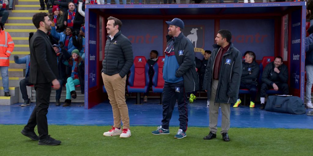 Nike AJ 5 Sneakers of Jason Sudeikis in Ted Lasso S02E05 “Rainbow” (2021) (Image 2)