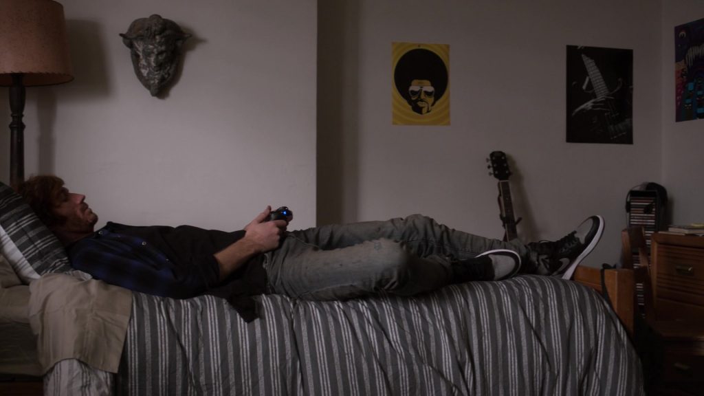 Nike AJ1 Black-Grey Sneakers in Power Book 2 - Ghost S01E03 “Play the Game” (2020) (Image 1)