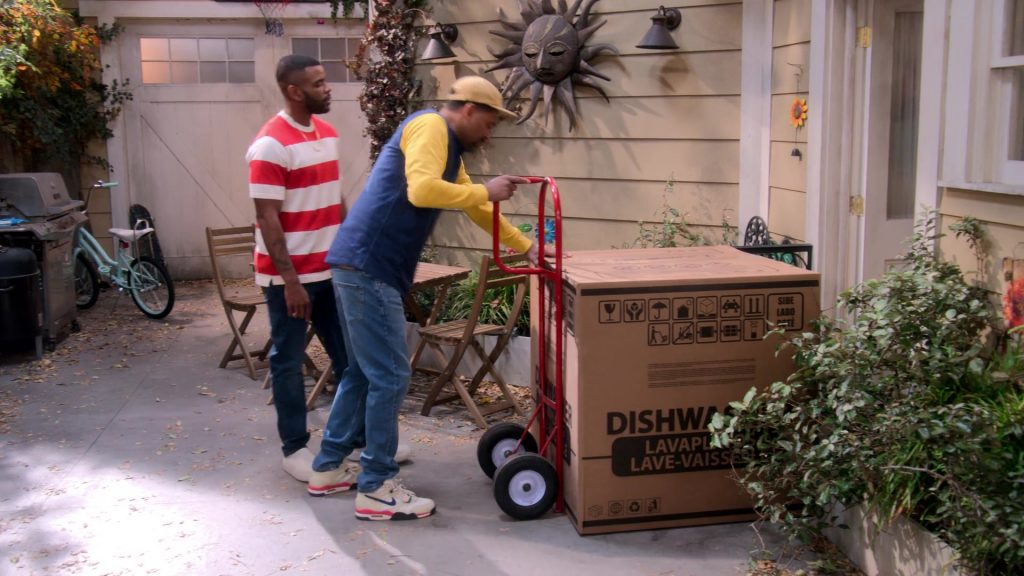 Nike Air Command Force Sneakers Worn by Mike Epps as Bernard ‘Bennie' Upshaw Sr. in The Upshaws S03E07 “Heart Matters” (2023) (Image 3)