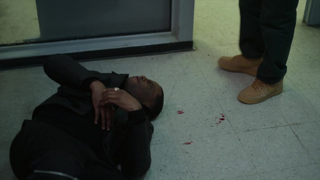 Nike Air Force 1 High ‘Flax' Men's Sneakers in Power Book II - Ghost S01E06 “Good vs Evil” (2020) (Image 2)