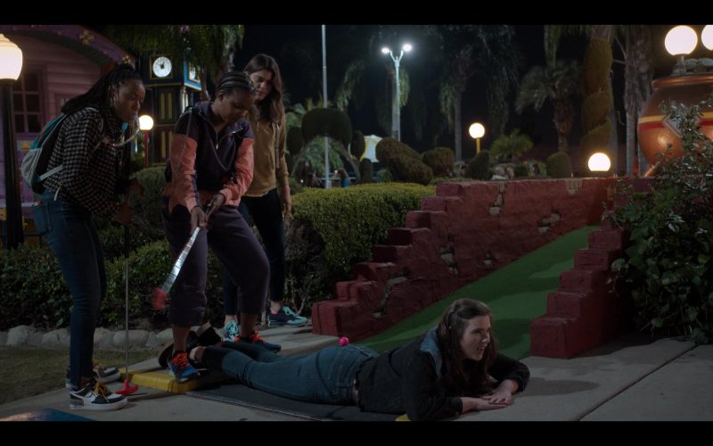 Nike Air Force 1 Shadow Spiral Sage Sneakers of Alyah Chanelle Scott as Whitney in The Sex Lives of College Girls S01E04 “Kappa” (2021) (Image 1)