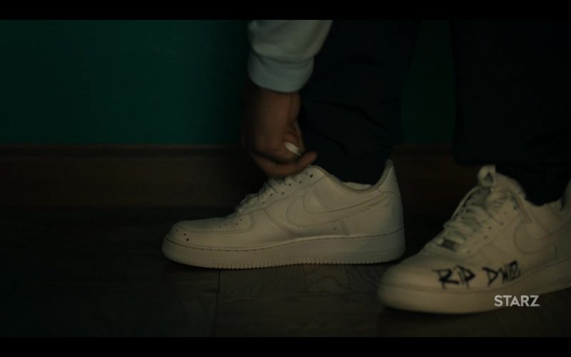 Nike Air Force 1 Sneakers in Power Book III - Raising Kanan S01E05 “Choose Your Battles” (2021) (Image 1)