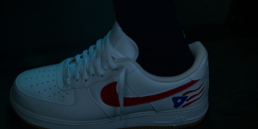 Nike Air Force 1 Sneakers in Swagger S02E01 “The World Ain't Ready” (2023) (Image 1)