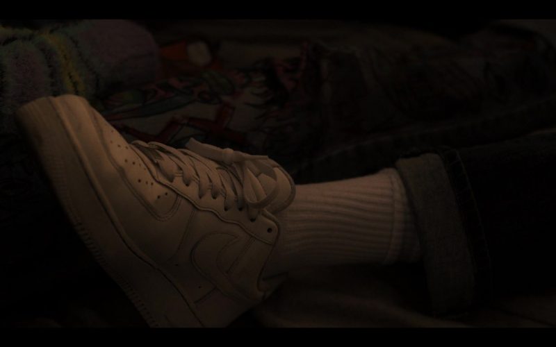 Nike Air Force 1 White Sneakers in Generation S01E08 “The Last Shall Be First” (2021) (Image 1)