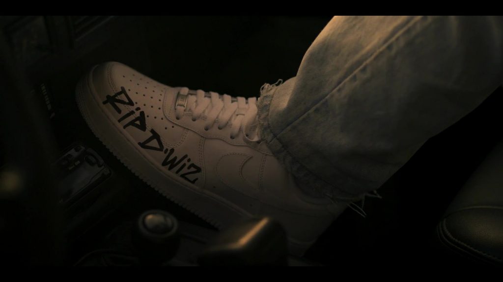 Nike Air Force 1 White Sneakers in Power Book III - Raising Kanan S01E03 “Stick and Move” (2021) (Image 1)