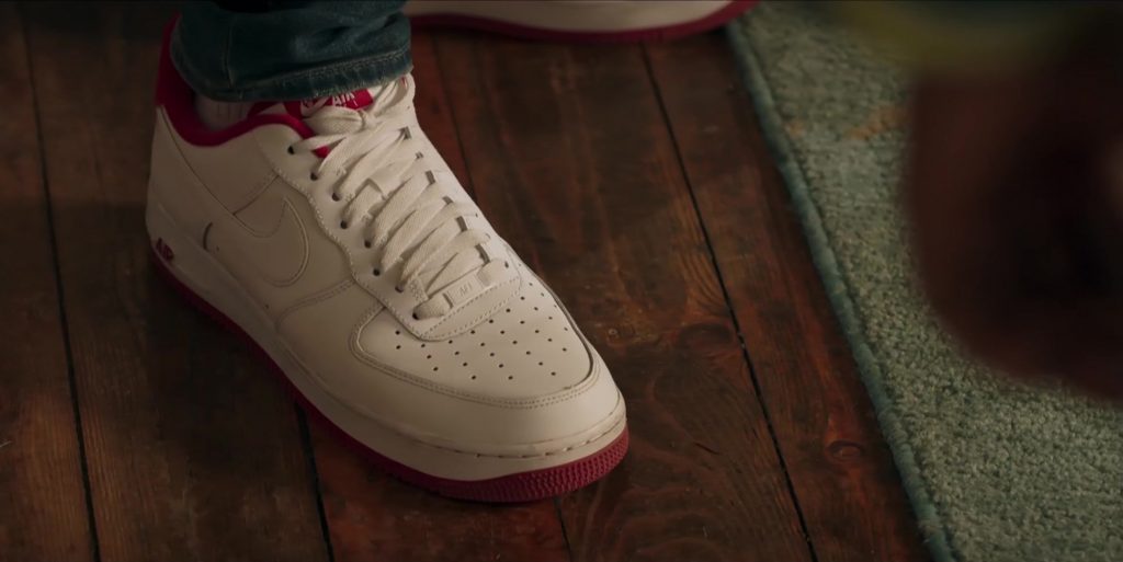 Nike Air Force 1 White Sneakers of Noel Clarke as Aaron ‘Bish' Bishop in Bulletproof S03E01 “South Africa - Part 1” (2021) (Image 3)