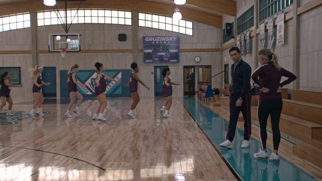 Nike Air Force Max 2 Shoes of Jessalyn Gilsig as Holly Barrett in Big Shot S01E01 “Pilot” (2021) (Image 1)