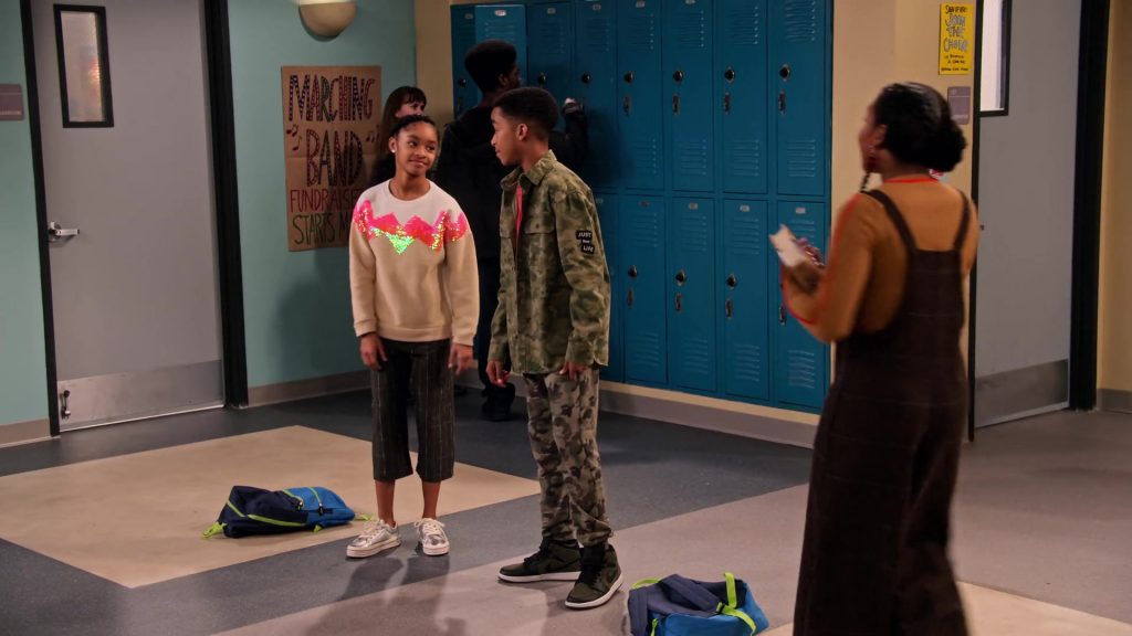 Nike Air Green High Top Sneakers Worn by Isaiah Russell-Bailey as Shaka McKellan in Family Reunion Season 1 Episode 12 “Remember the Dance Battle” (2020) (Image 2)