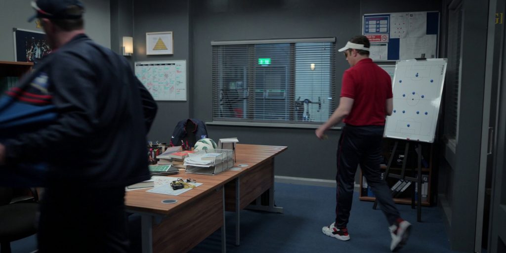 Nike Air Hurache Sneakers Worn by Jason Sudeikis in Ted Lasso S03E10 “International Break” (2023) (Image 1)