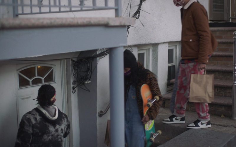 Nike Air Jordan 1 Black-White Sneakers in Betty S02E04 “Sweet Tooth” (2021) (Image 1)